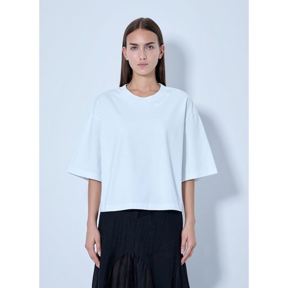 Marni Women Oversized Cotton T-Shirt